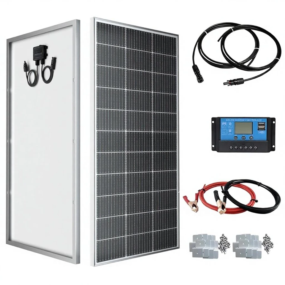 12 volt 150 watt solar panel 02
